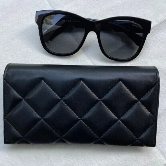 CHANEL Black Square 5380 Polarized Sunglasses - Picture 11 of 16